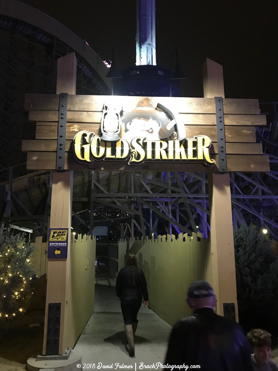 Entrance area to Gold Striker.