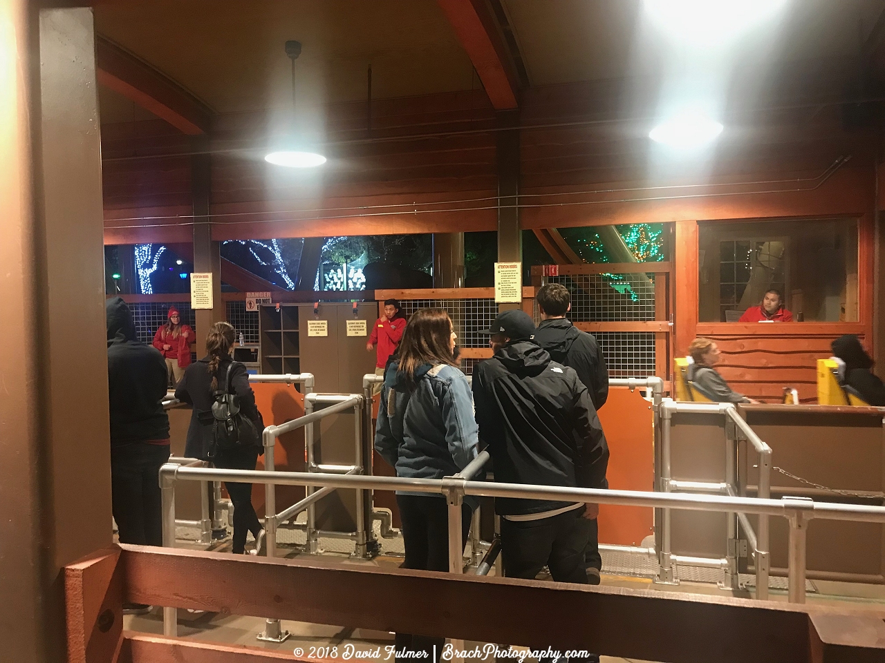 Inside RailBlazer's station.