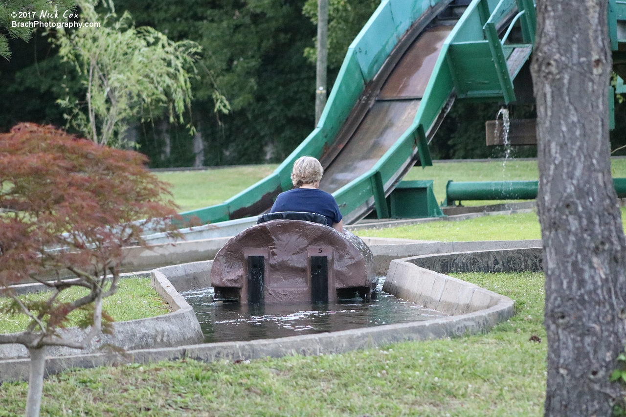 The classic log flume.