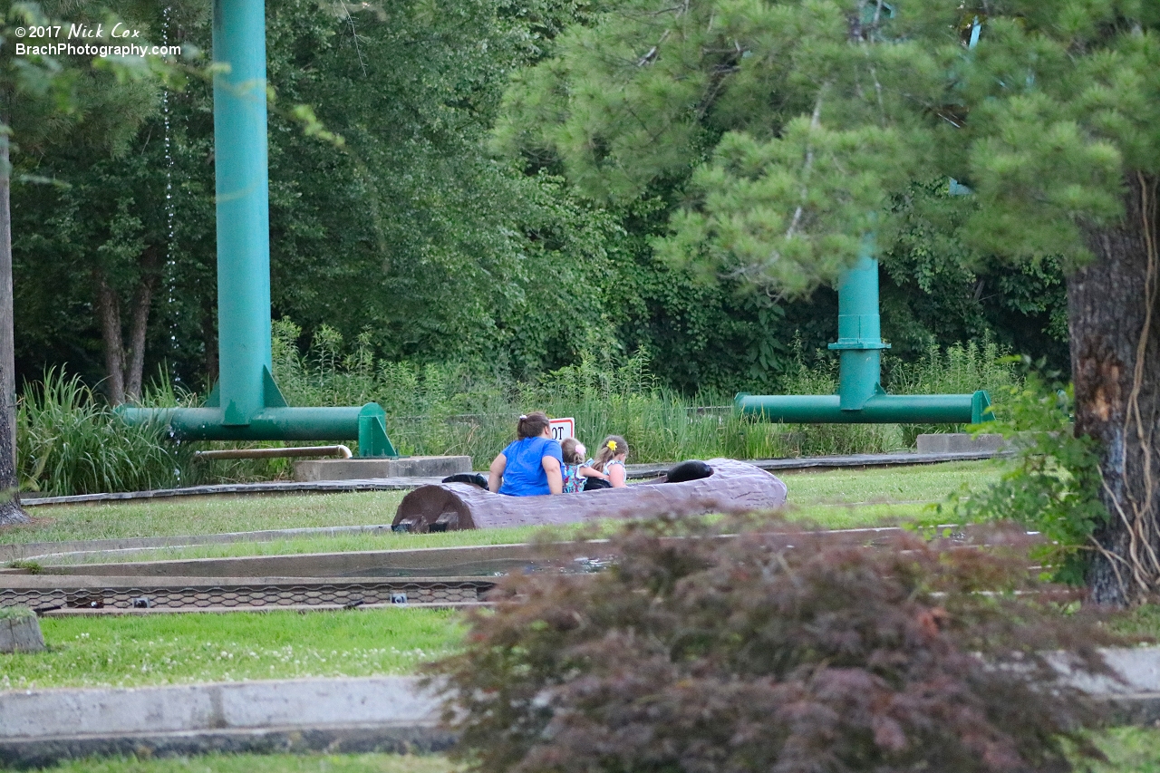 The classic log flume.