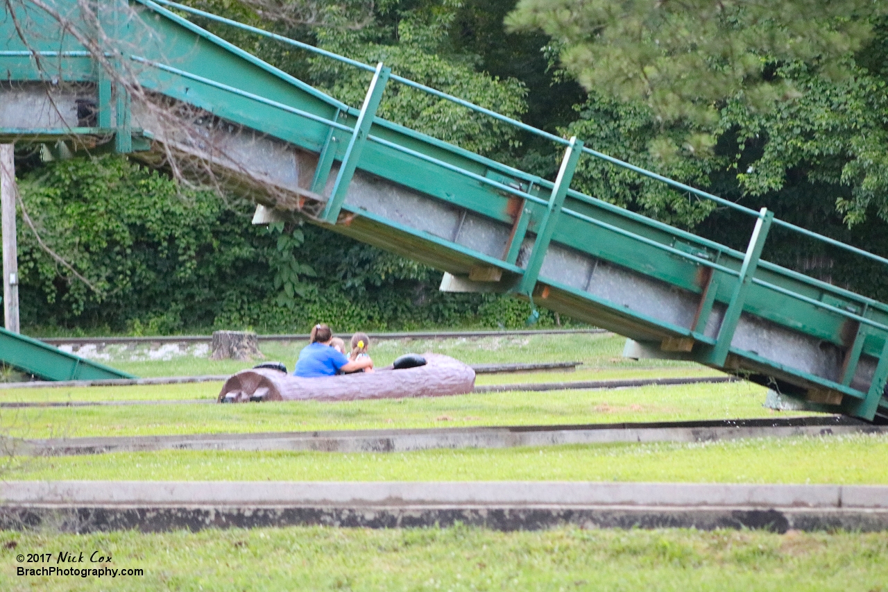 The classic log flume.