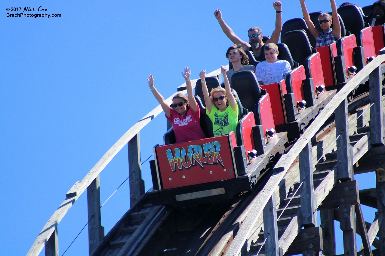 The 1994 wooden coaster.