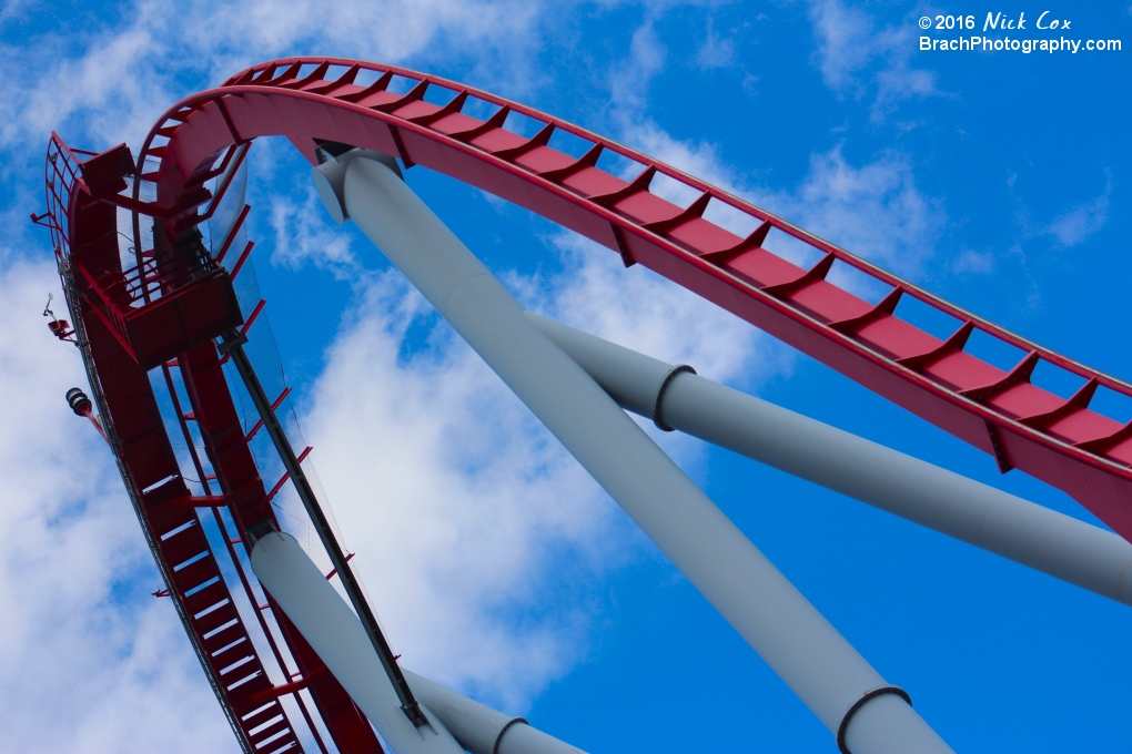 The drop from Planet Snoopy.