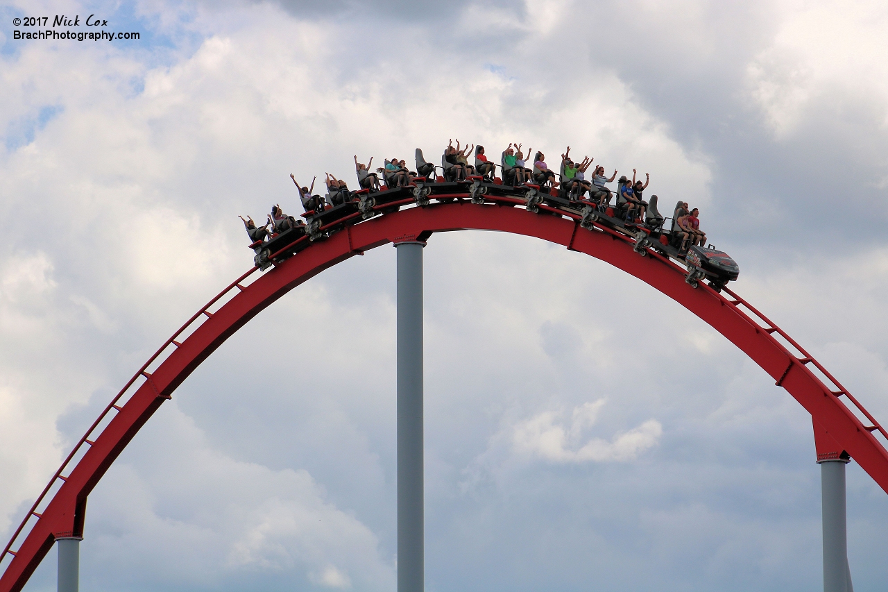 The train on the airtime hill.