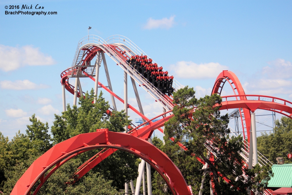 The ride from the Skytower.