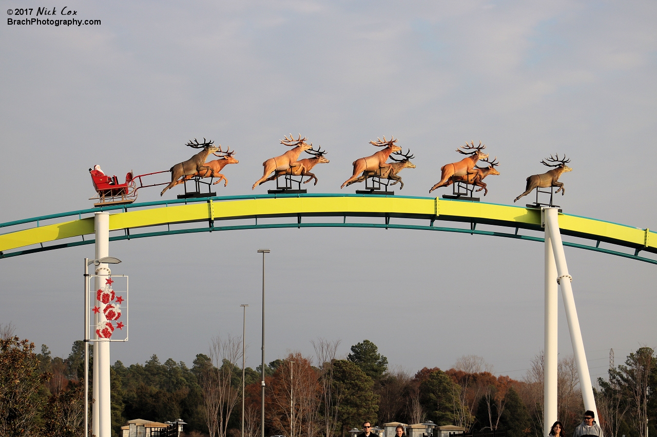 Santa on Fury.