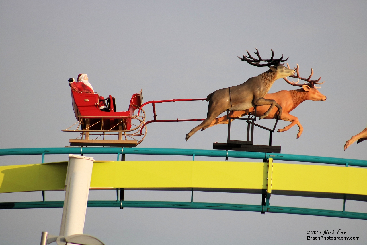 Santa on Fury.