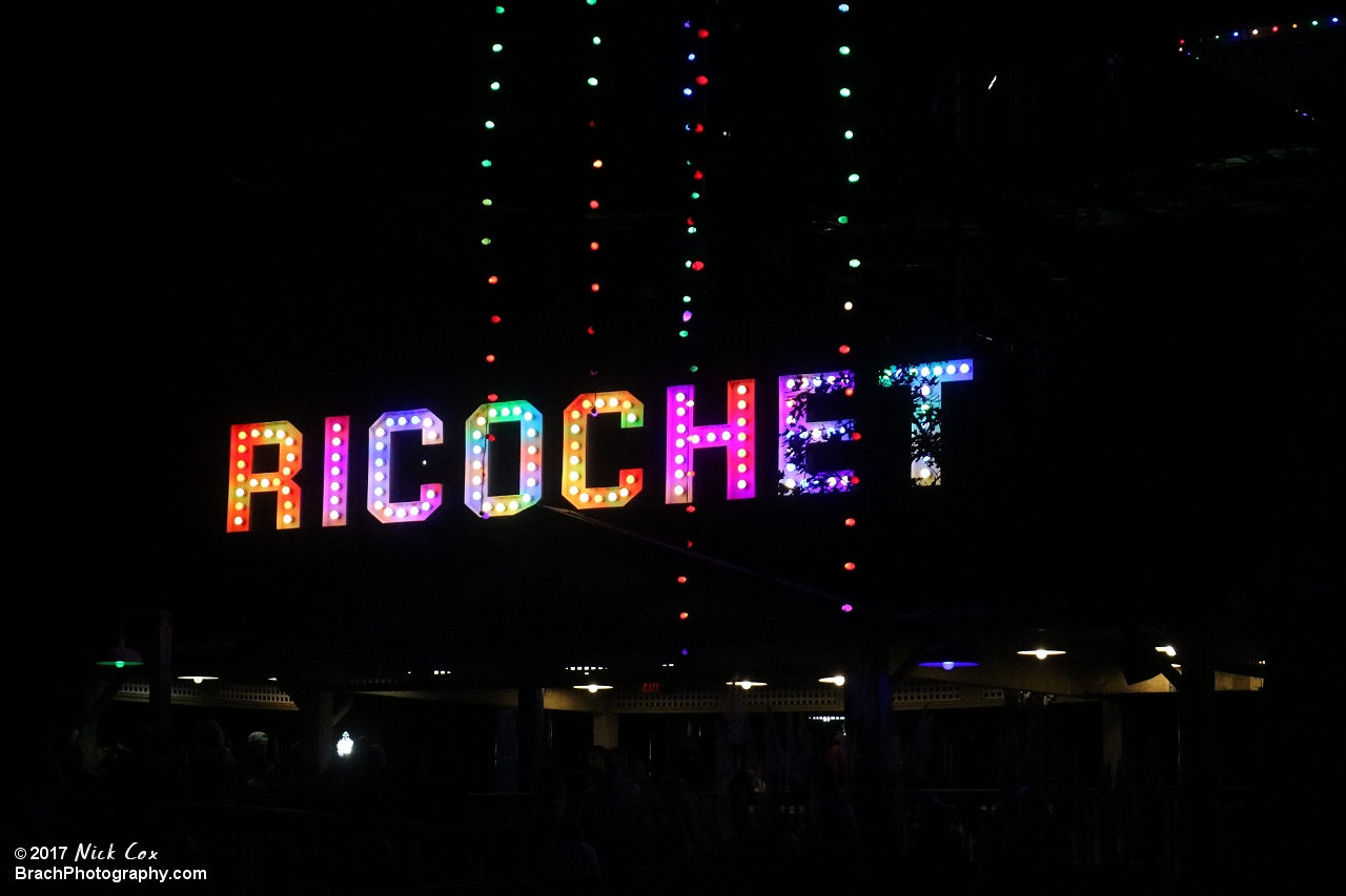 Ricochet decorated for winter.