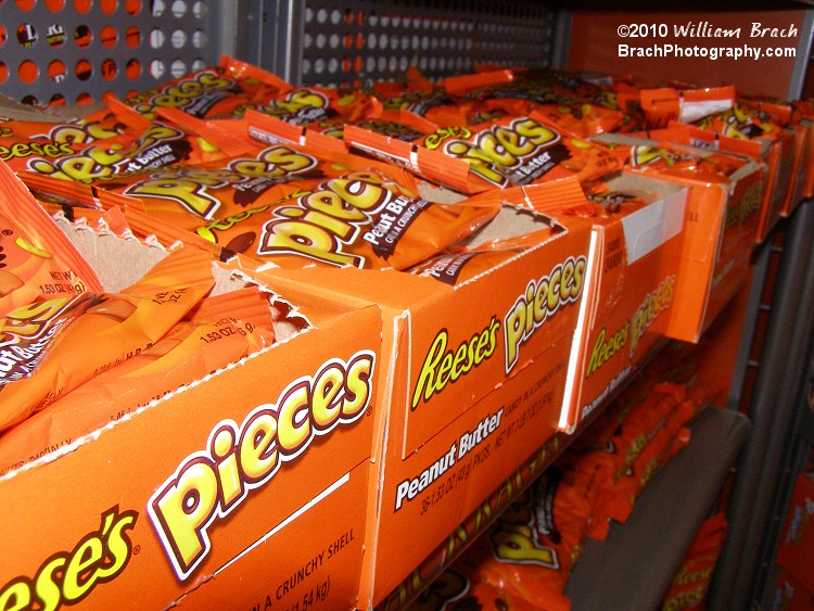 More Reese's Pieces bags.