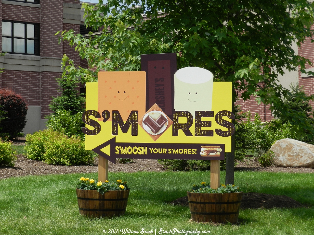 New in 2018 - S'Mores at Chocolate World!