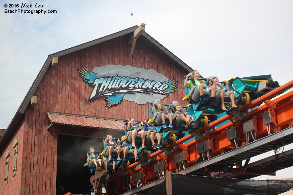 Thunderbird in the launch.