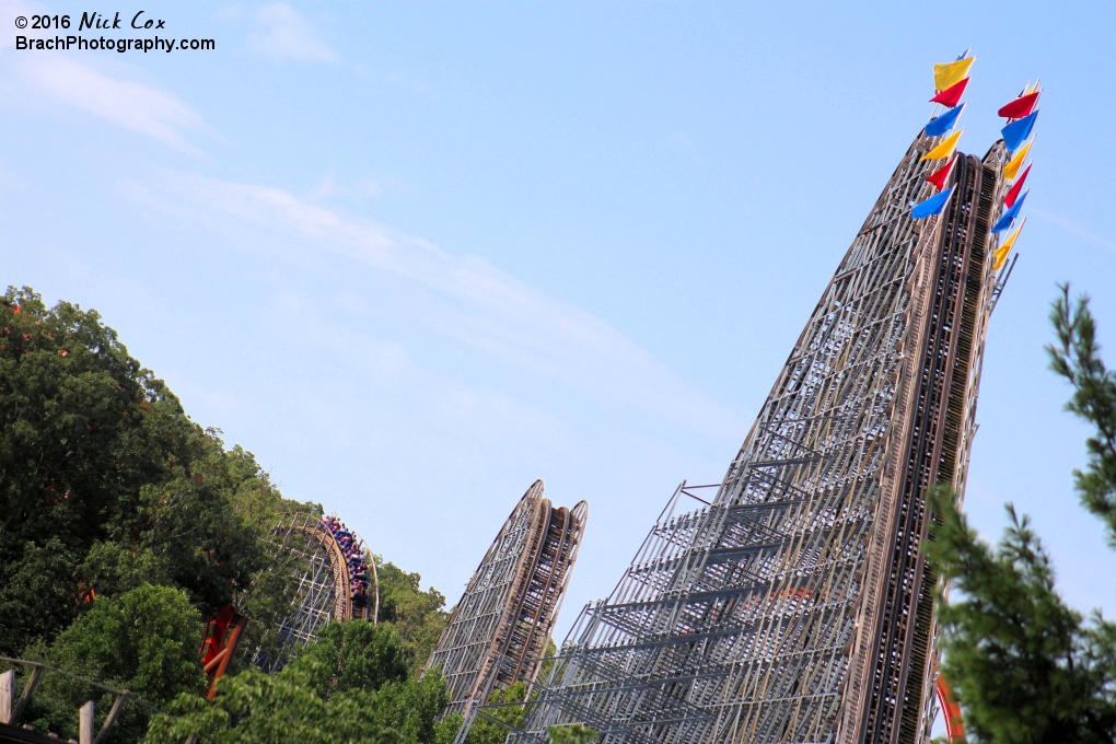 The ride - lift and first two airtime hills.