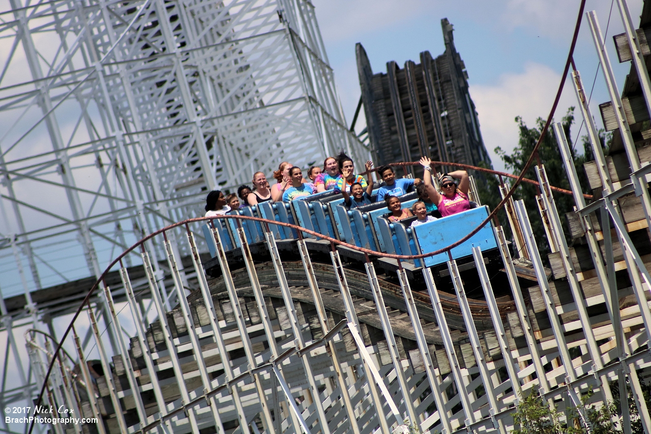 The airtime hump on the Hoosier Hurricane.