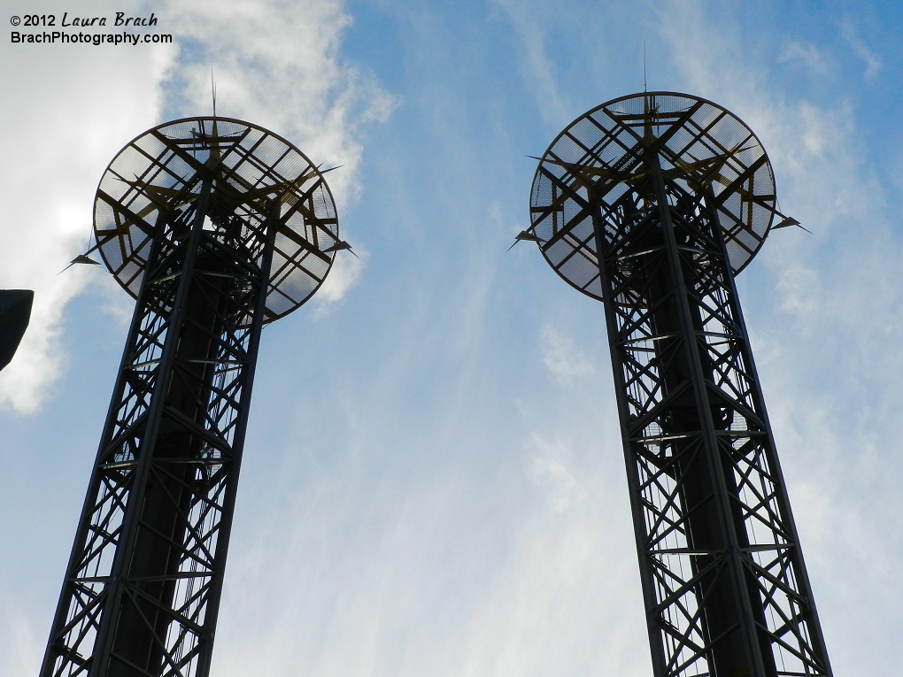 Another look up at the towers.