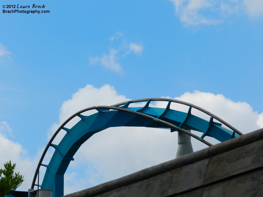 View of the Hungarian Horntail track on Dragon Challenge.