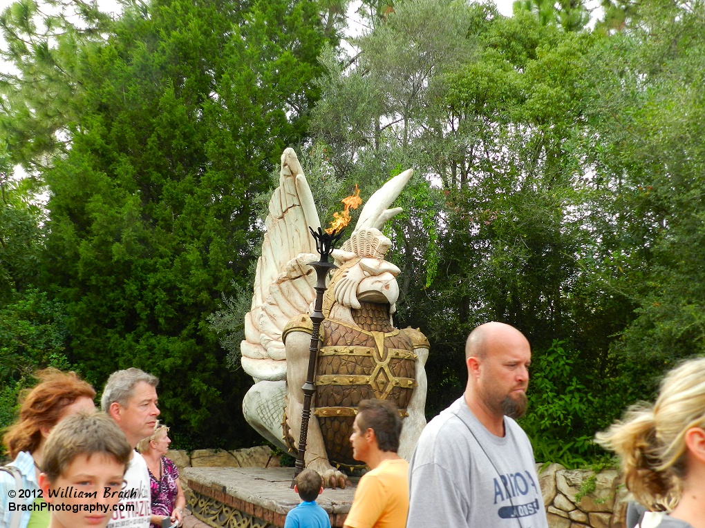 Entrance to the Lost Continent section of Islands of Adventure.