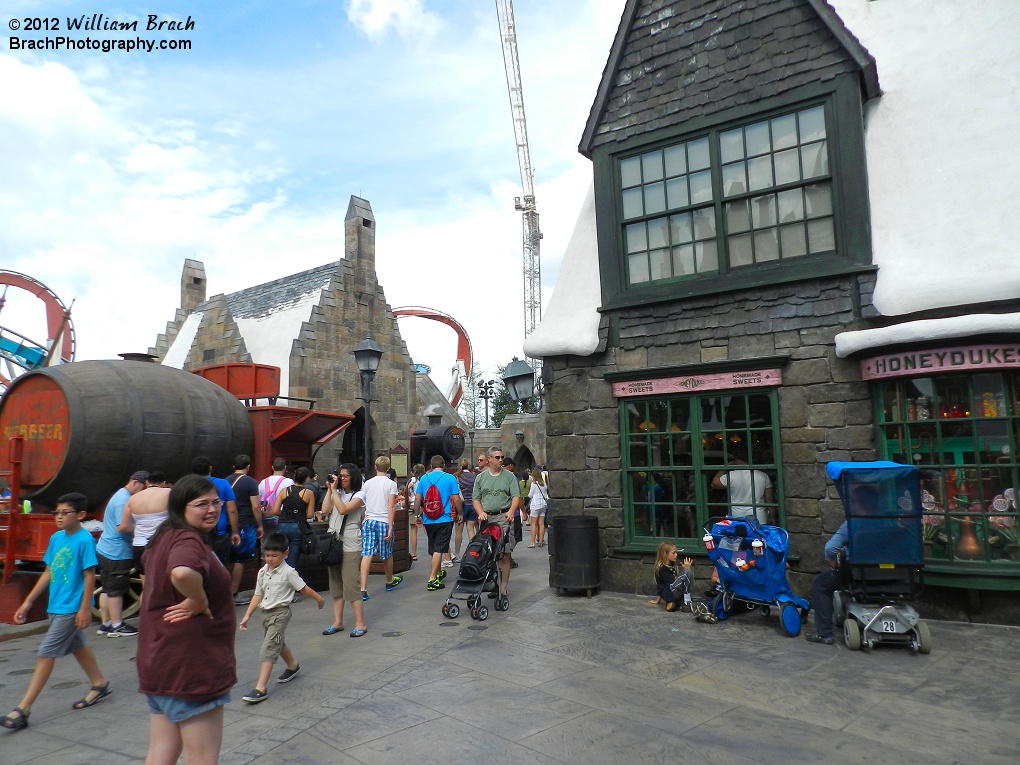 More views of the Wizarding World of Harry Potter at Islnads of Adventure in Orlando, Florida.