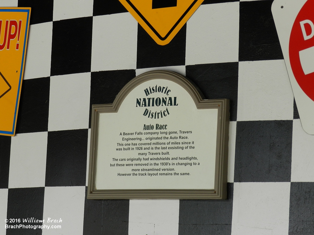 Auto Race has been designated as part of the National historic District.  Let's take a closer look, shall we?