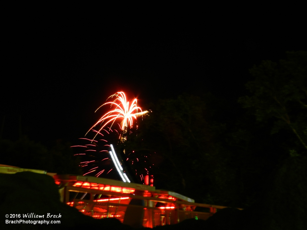 Fireworks for the 4th of July.