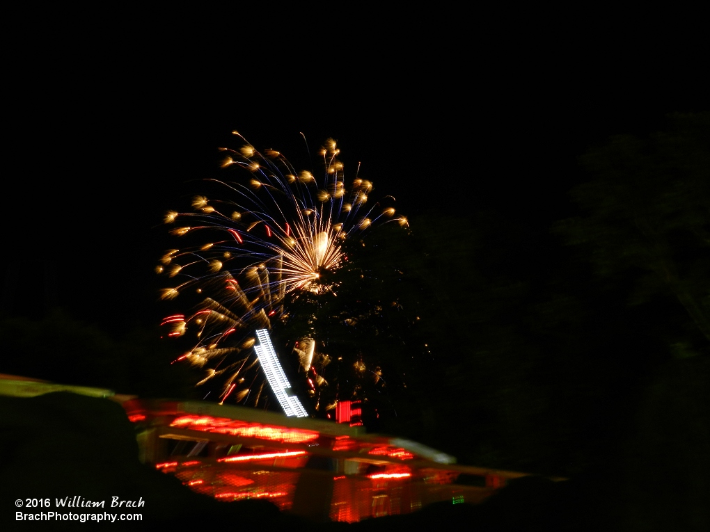 Fireworks for the 4th of July.