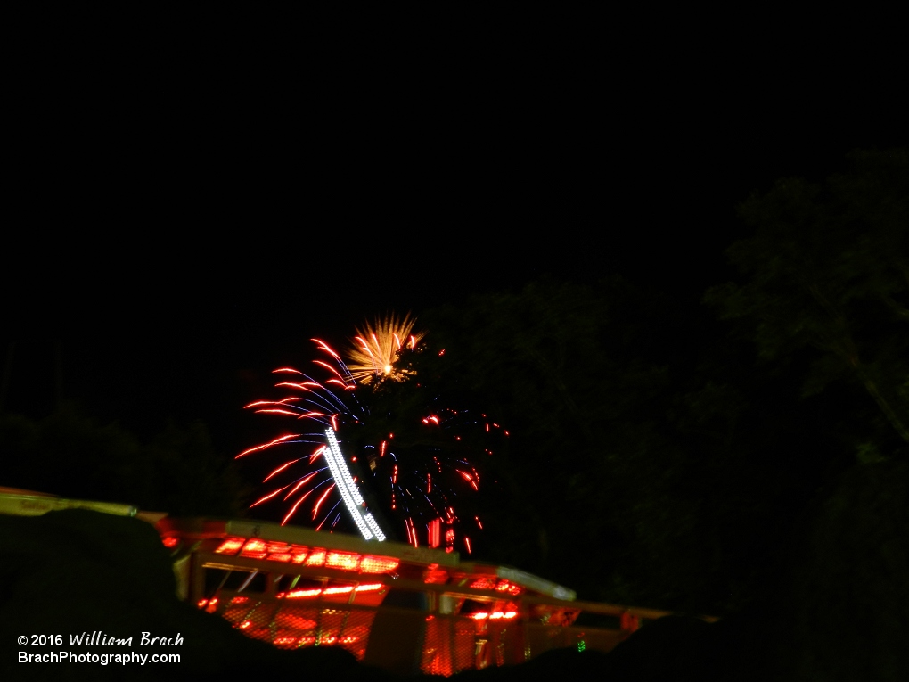 Fireworks for the 4th of July.