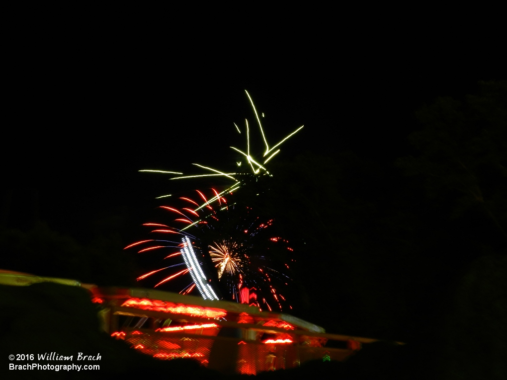 Fireworks for the 4th of July.