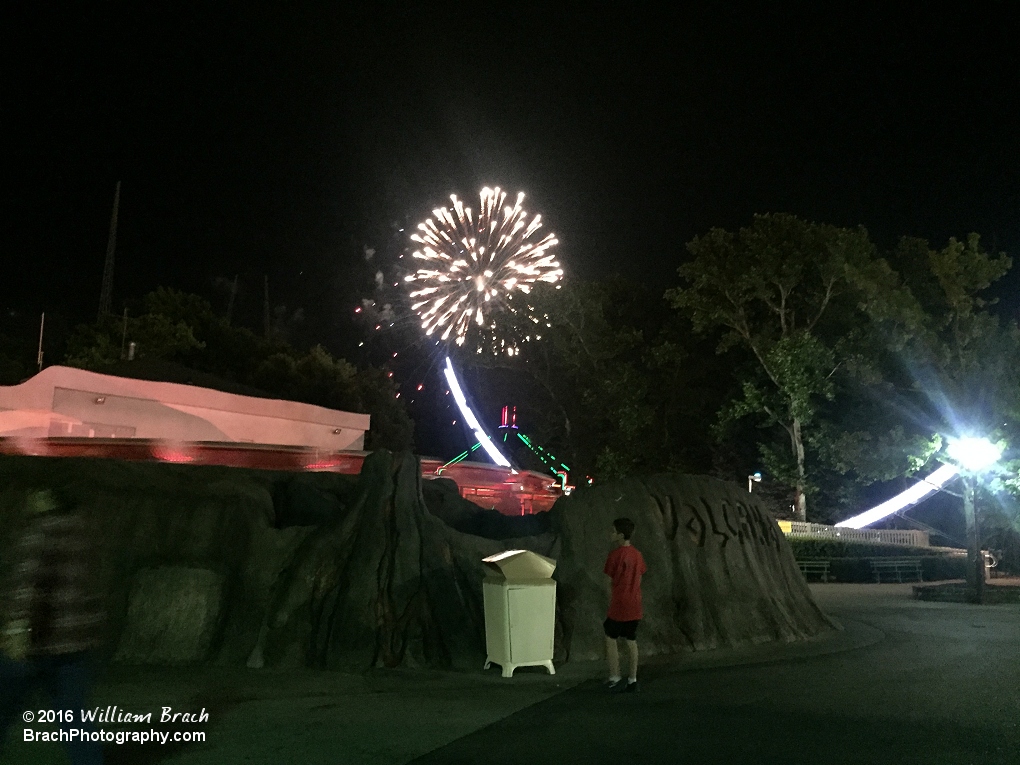 Fireworks for the 4th of July.