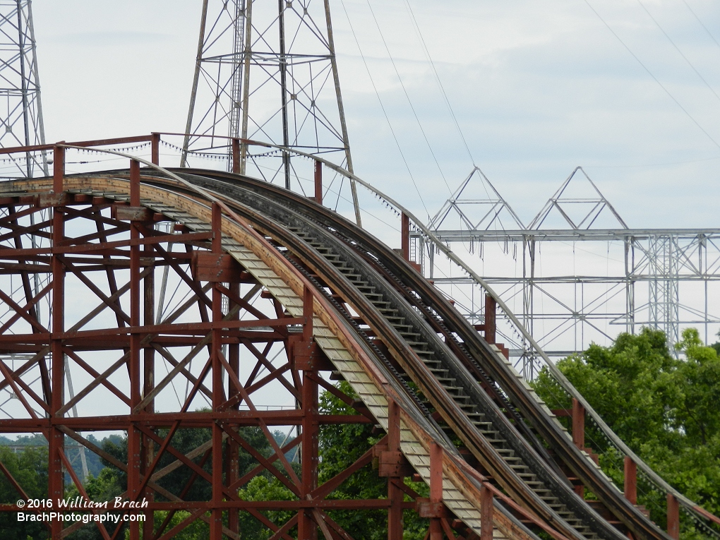 Those pesky power lines in the background....