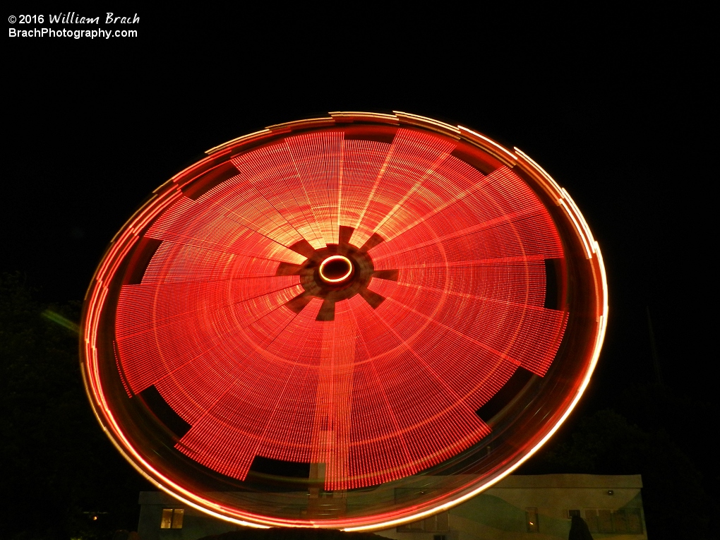 Volcano in motion.