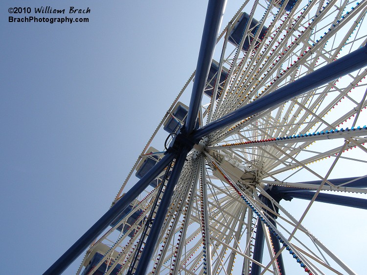 Americana is the third attraction to be relocated to Kings Dominion from the recently shuttered Geauga Lake in Ohio.  Dominator was installed for the 2008 season and El Dorado is the other ride from Geauga Lake that opened in 2009.