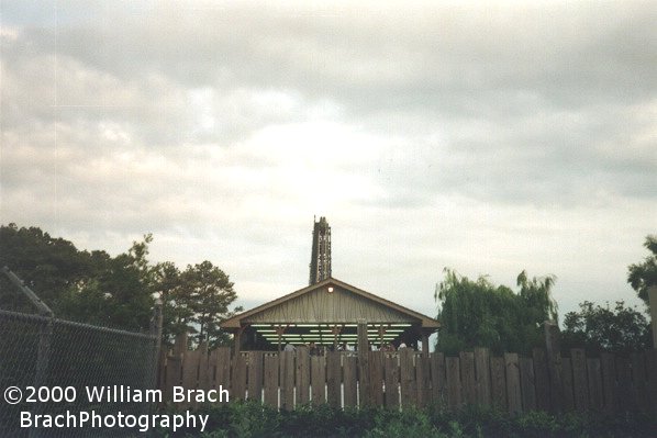 Anaconda's station and lift hill.