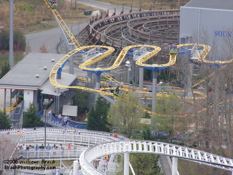 Overview of Ricochet from the Eiffel Tower.