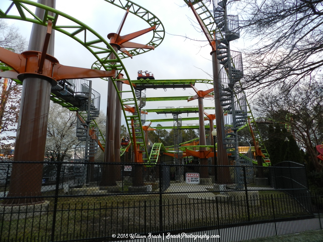 This transformation really makles the ride look as good as it did back in 2002 when it was brand new at the park.