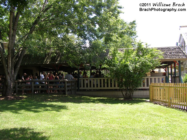 Avalanche's queue line.