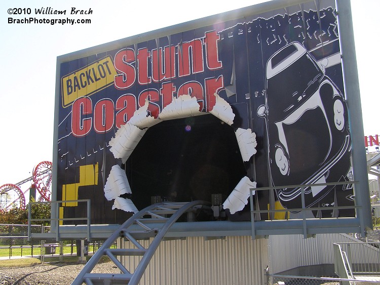 In 2006, Kings Dominion opened this coaster, but it was originally named "Italian Job: Turbo Coaster."  When Cedar Fair bought the Paramount chain, the ride's name changed to Backlot Stunt Coaster in the 2007 offseason.