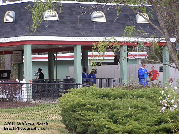 Rather empty station on Opening Day 2011.