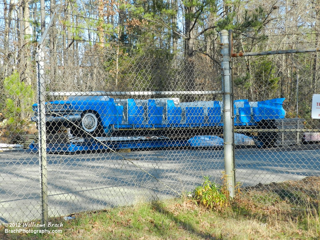 El Dorado's car - waiting for a new home.