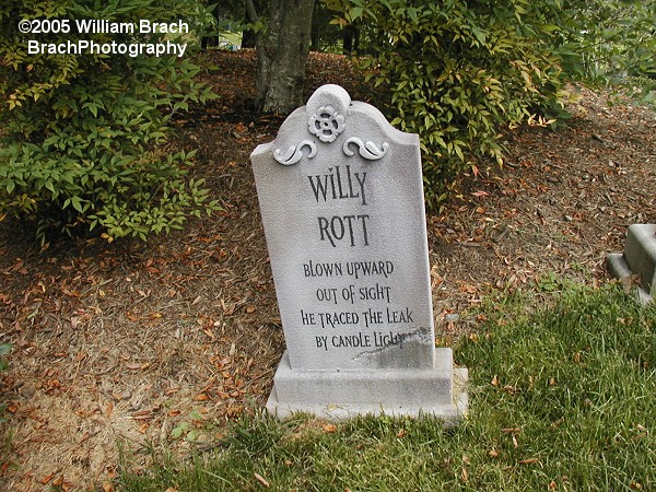 Willy Rott - Blown Upward out of sight, he traced the leak by candle light.  *smacks forehead*