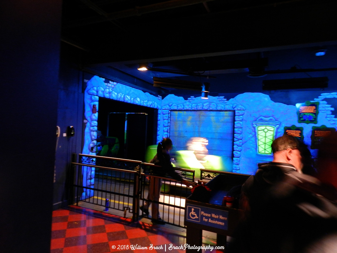 Exit area of Boo Blasters.