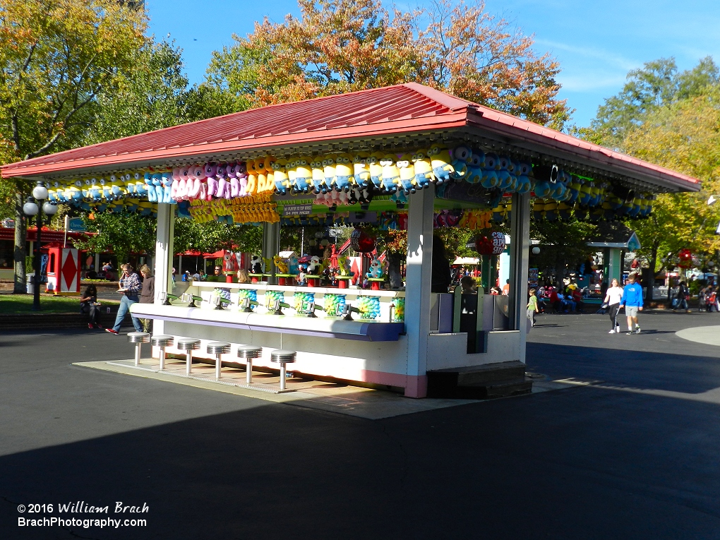 Game booth in the Candy Apple Grove.