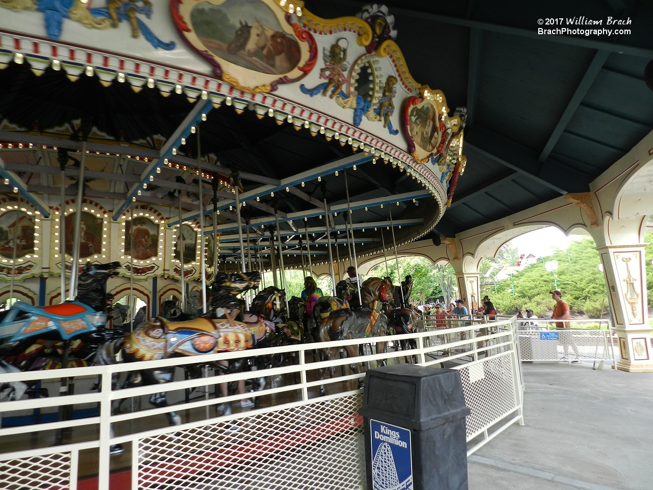 Kings Dominion's Carousel.