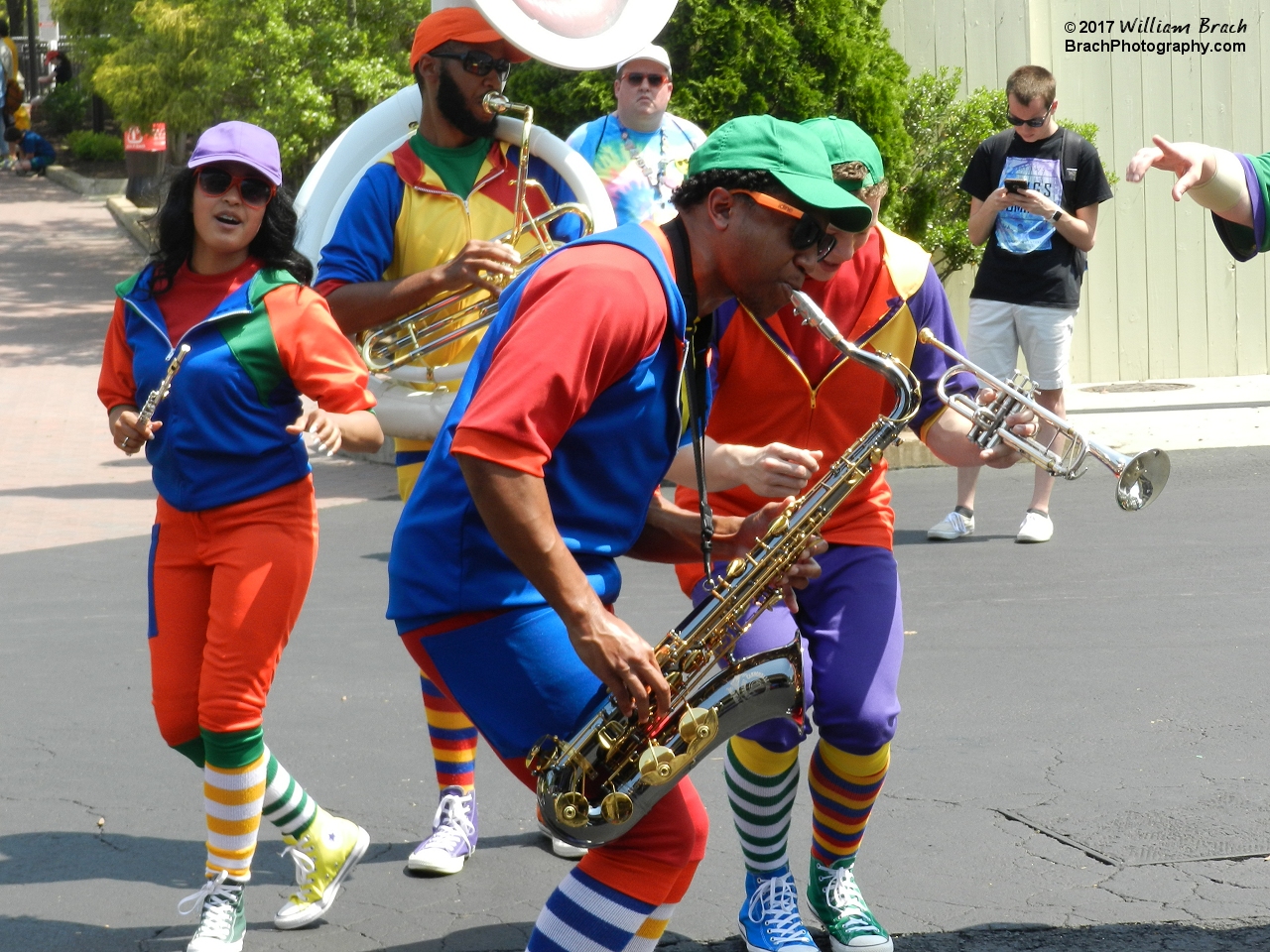 Clown Band's Sax man!