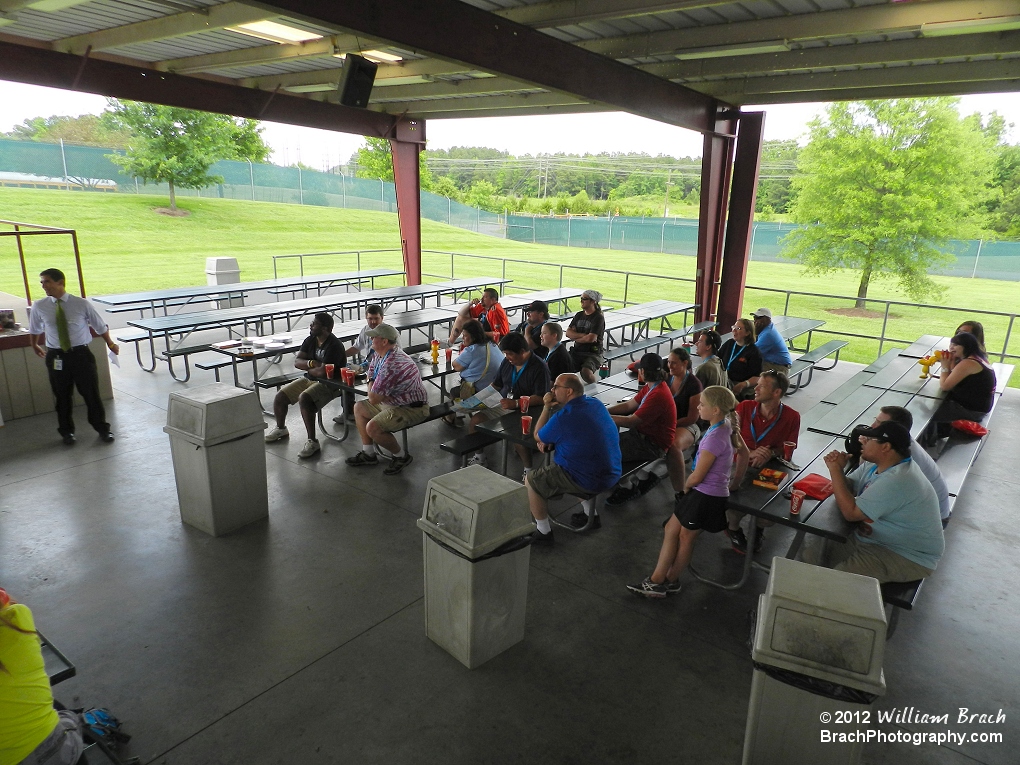 Coaster Crew and Coaster Zombies clubs playing trivia.