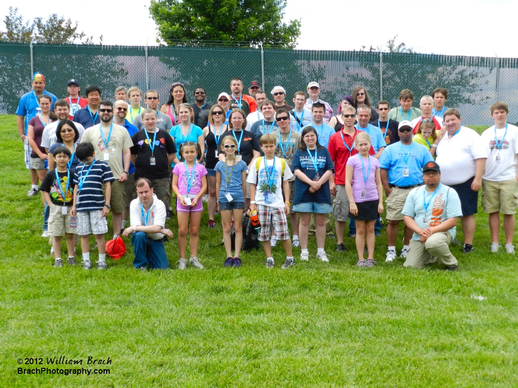 The 2012 Virginia is for Coaster Lovers Tour group photo!