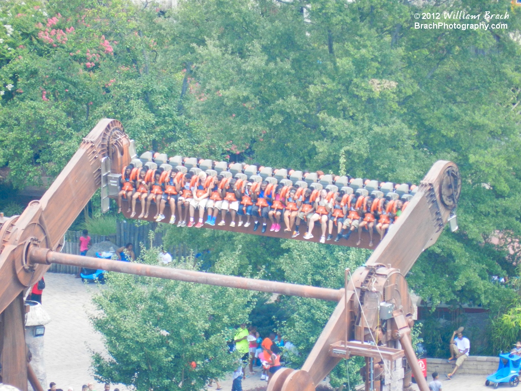 Kings Dominion's Crypt in action.