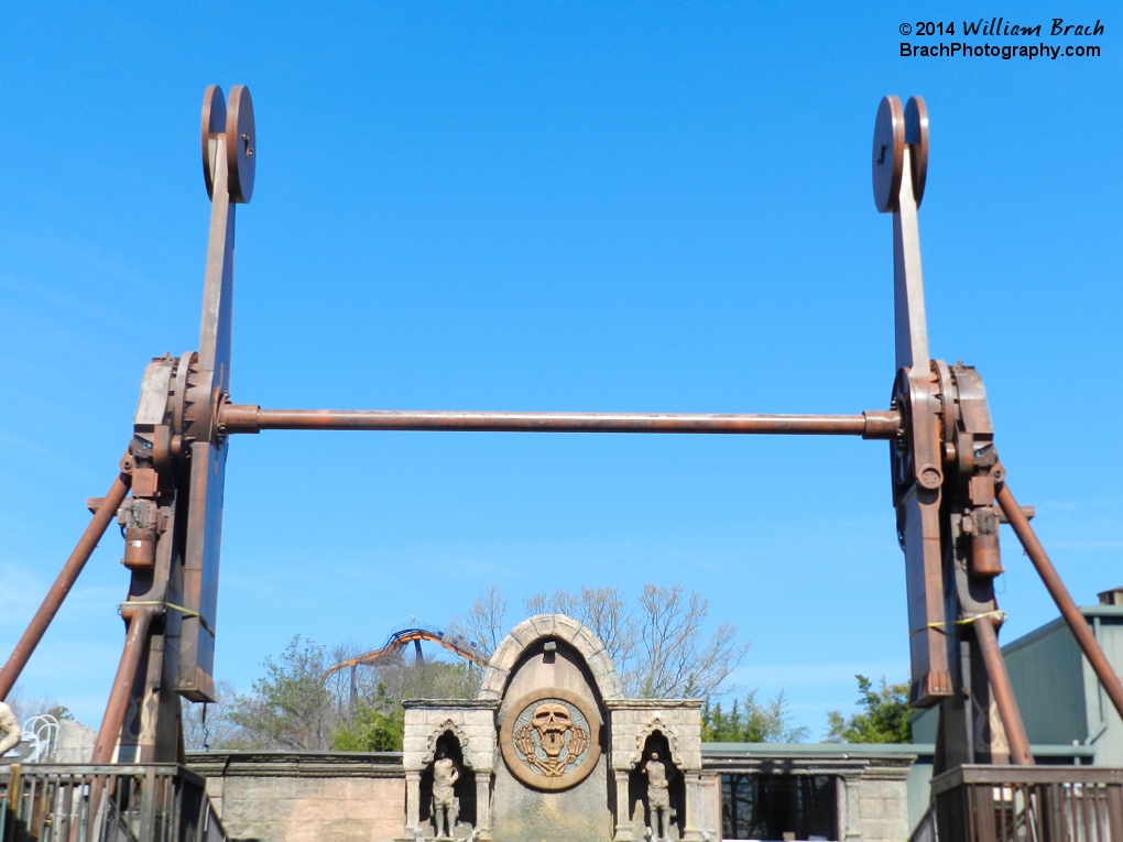 Crypt is missing its gondola!  Appears it was sent out for refurbishment and was returned later in the season.