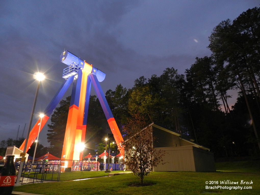 Beautiful shot of Delirium at night.