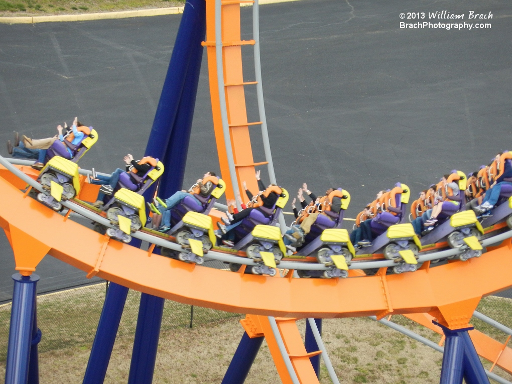 Train in the cobra roll element.