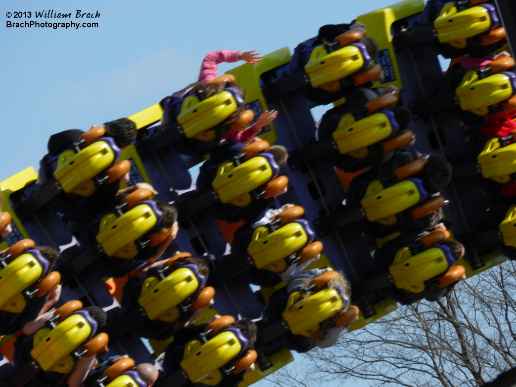 Dominator train running.