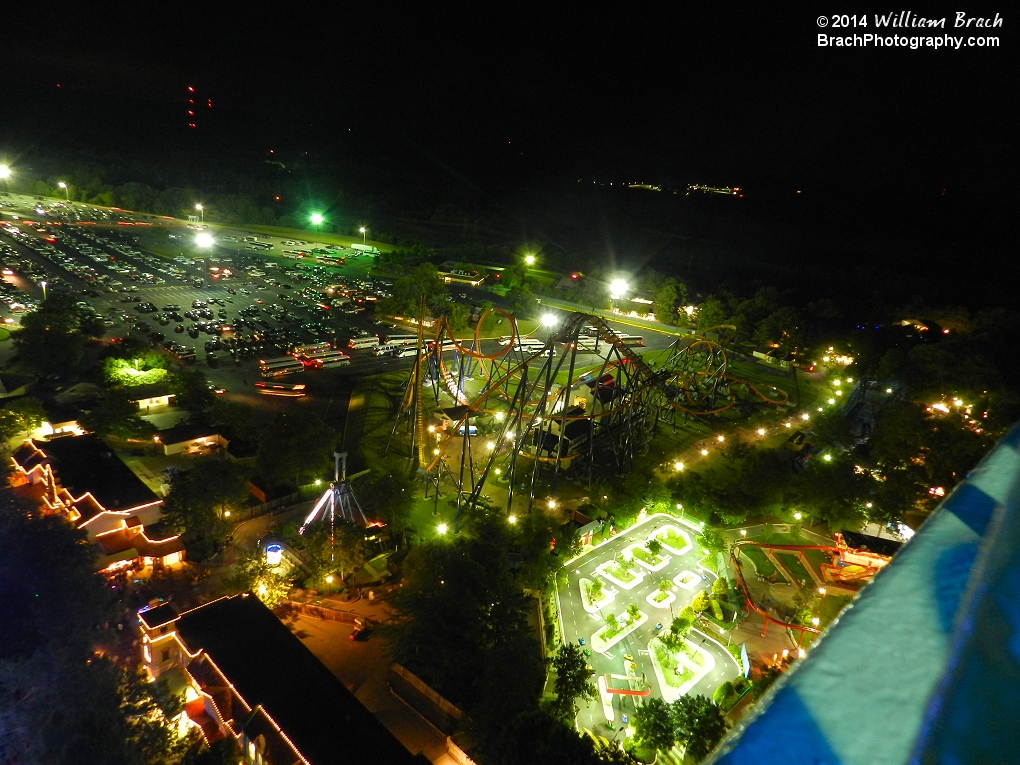 Dominator at night from the Efifel Tower.